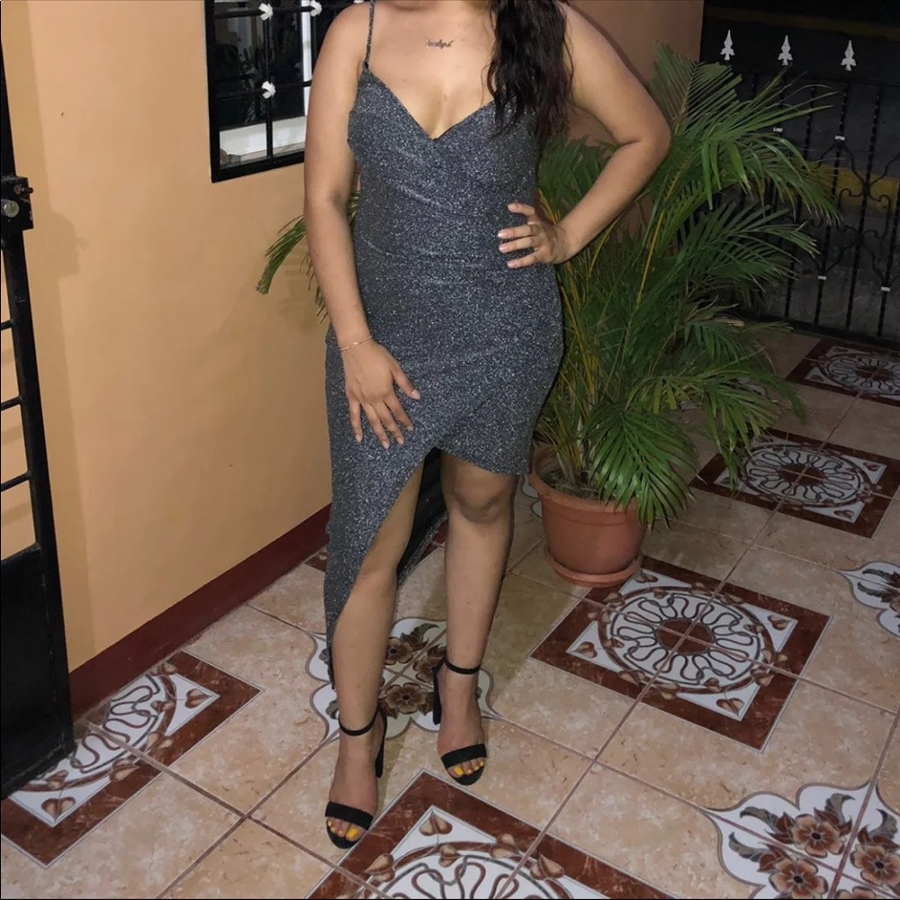 Gray Dress